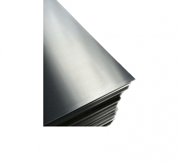 Blechstreifen Aluminium 30x500x1mm AlMg3 einseitig foliert